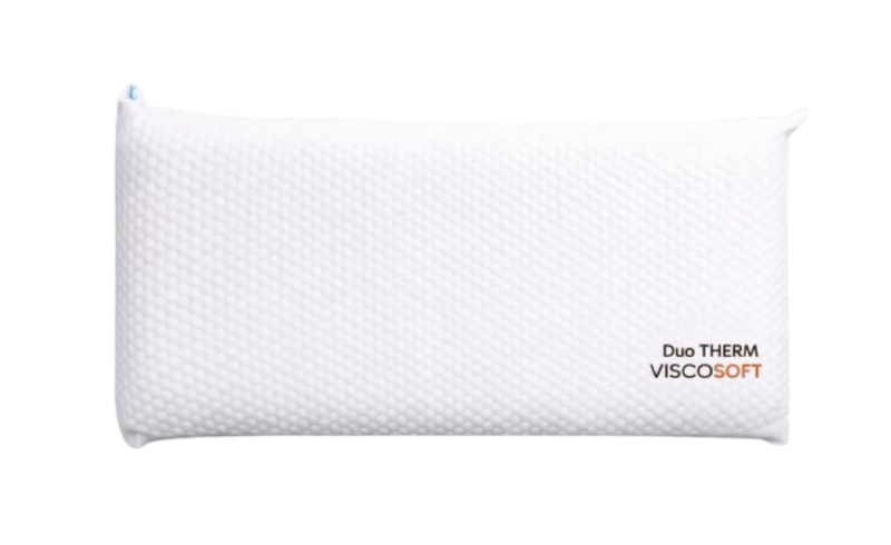 Almohada Viscoelástica DuoTherm Visco con doble cara invierno/verano y efecto termorregulador - Soft (Suave)