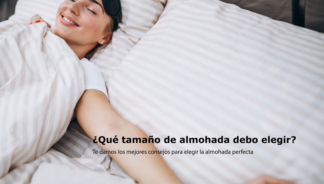 ¿Qué tamaño de almohada debo elegir?